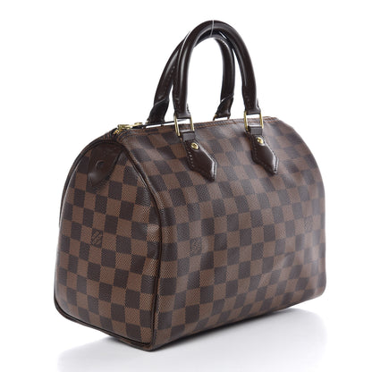 Louis Vuitton Damier Ebene Speedy 25 3 of 12