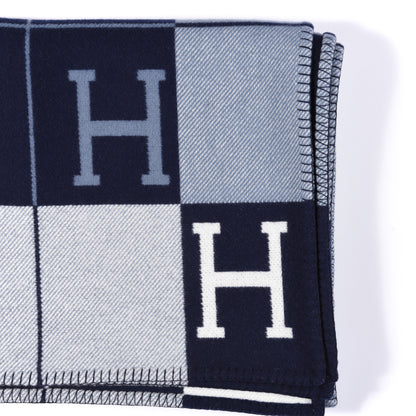 Hermes Wool Cashmere Avalon III Blanket Caban Ecru 2 of 3