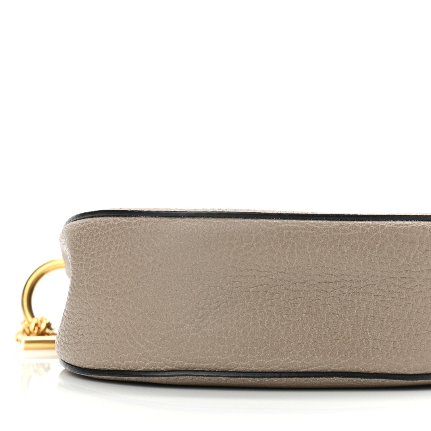 Chloe Grained Lambskin Mini Drew Shoulder Bag Motty Grey 8 of 9