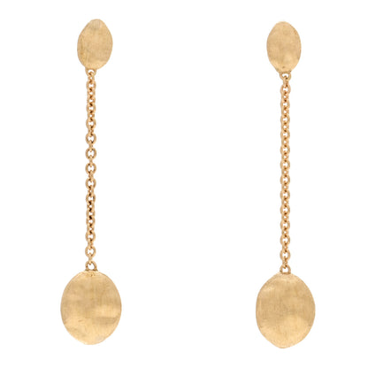 Marco Bicego 18K Yellow Gold Siviglia Drop Earrings 1 of 4
