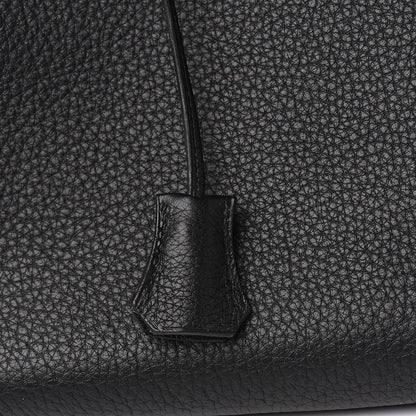 Hermes Taurillon Clemence Birkin 35 Black 7 of 32