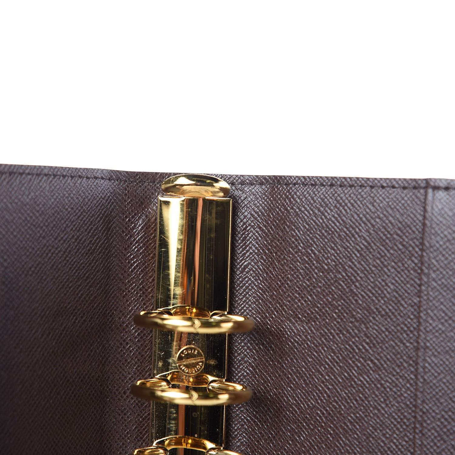 Louis Vuitton Damier Ebene Large Ring Agenda Cover 7 of 8