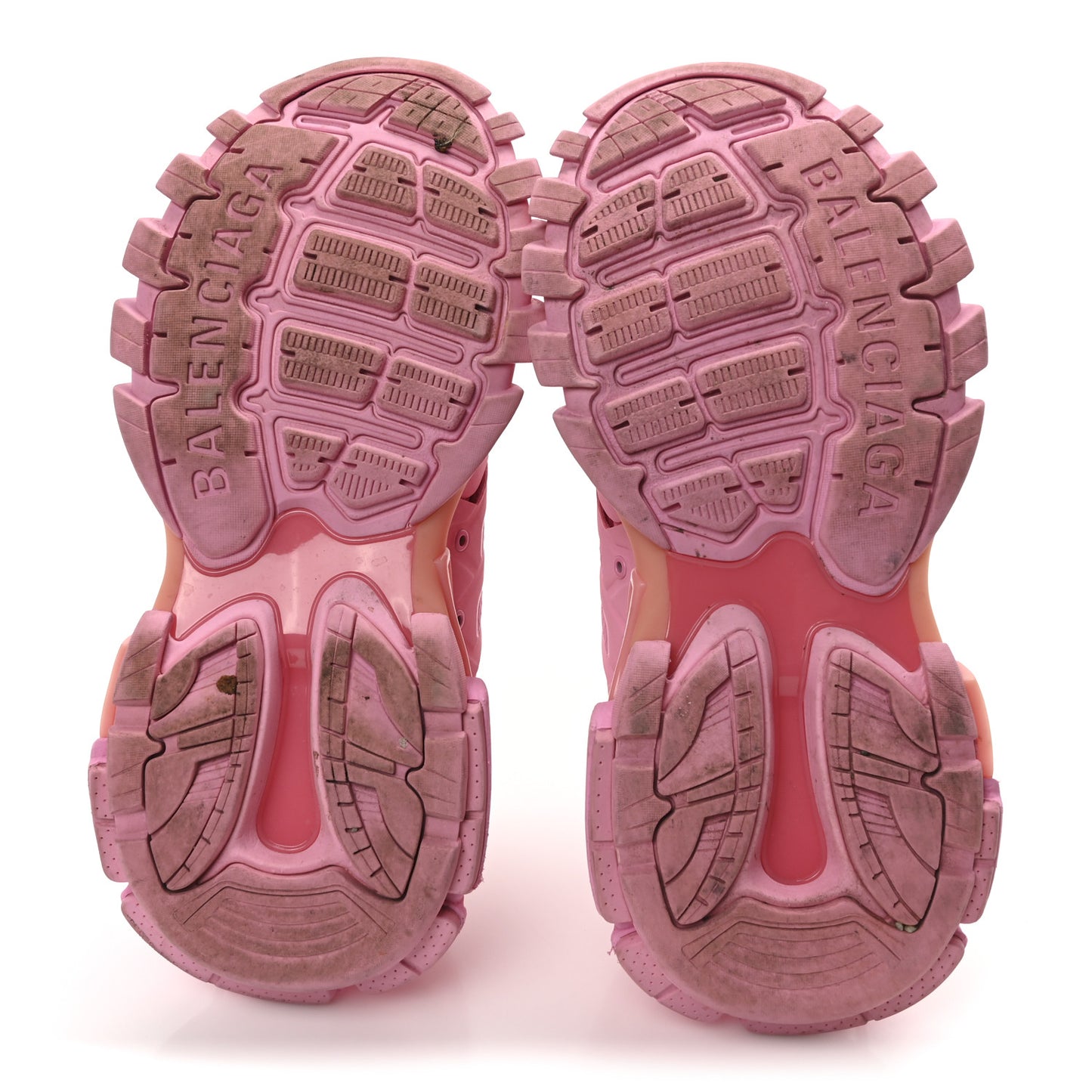Mesh Nubuck Effect Fabric LED Womens Track Sneakers 39 Pink