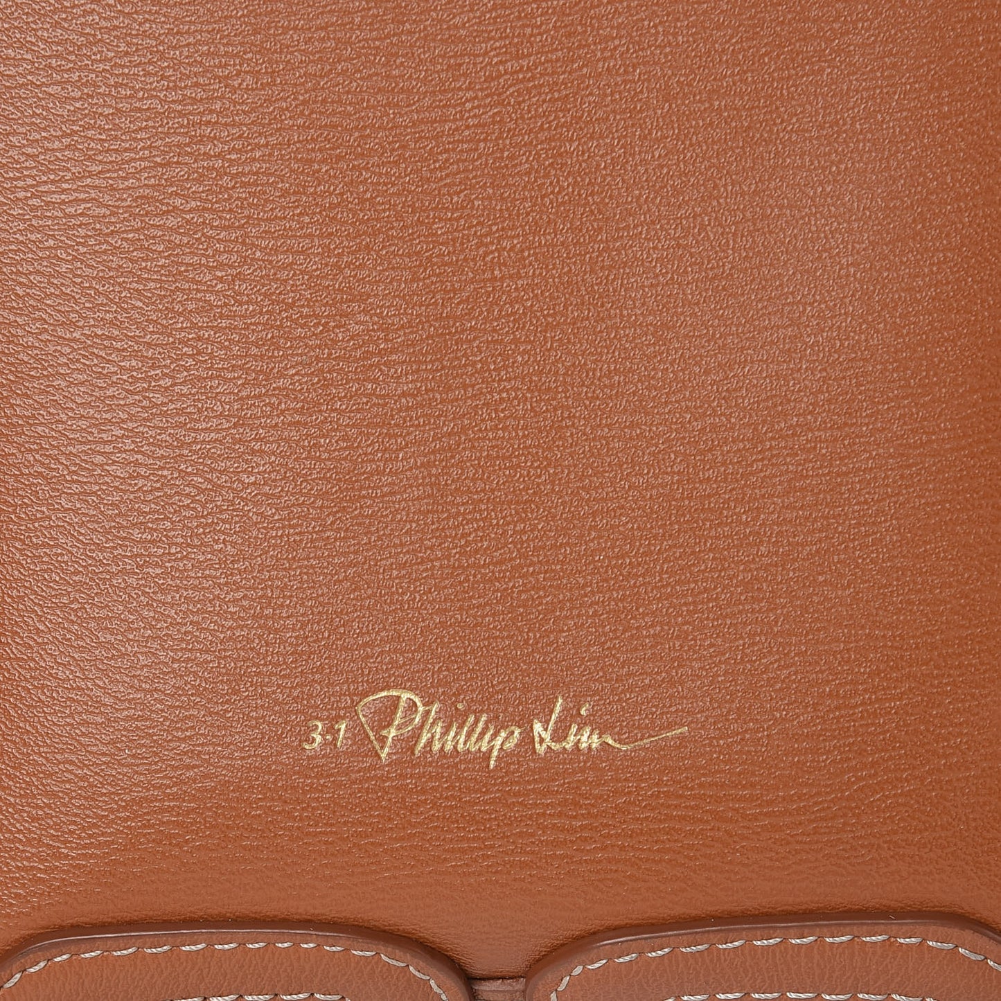 3.1 Embossed Grain Calfskin Pashli Camera Shoulder Bag Tan