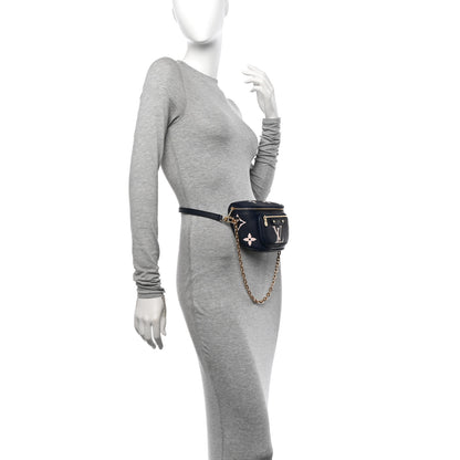 Louis Vuitton Empreinte Monogram Giant Mini By The Pool Bumbag Blue Beige 2 of 9
