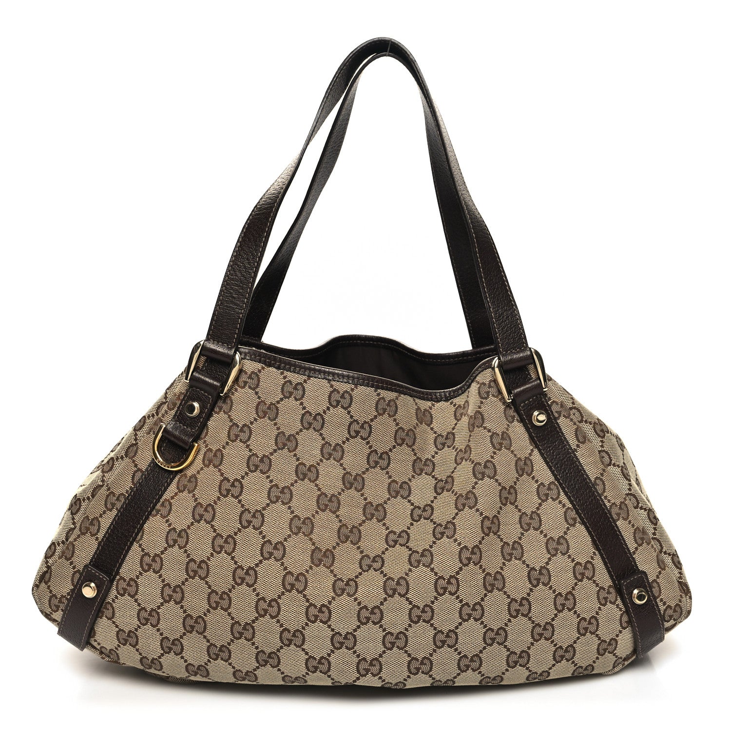 Gucci Monogram Medium Abbey Shoulder Bag Dark Brown 1 of 10