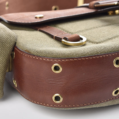 Christian Dior Canvas Calfskin Street Chic Columbus Ave Green 13 of 15