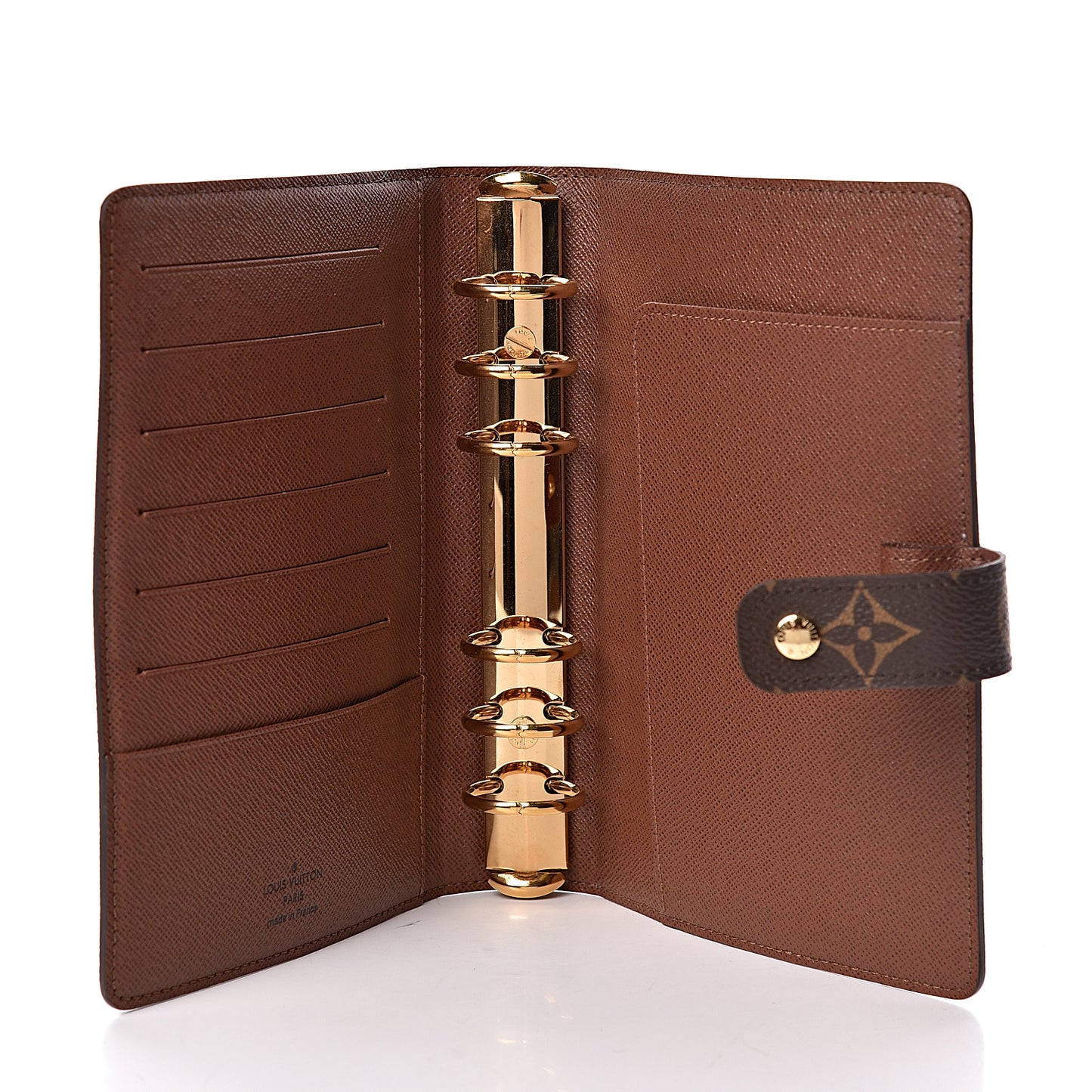 Monogram Medium Ring Agenda Cover