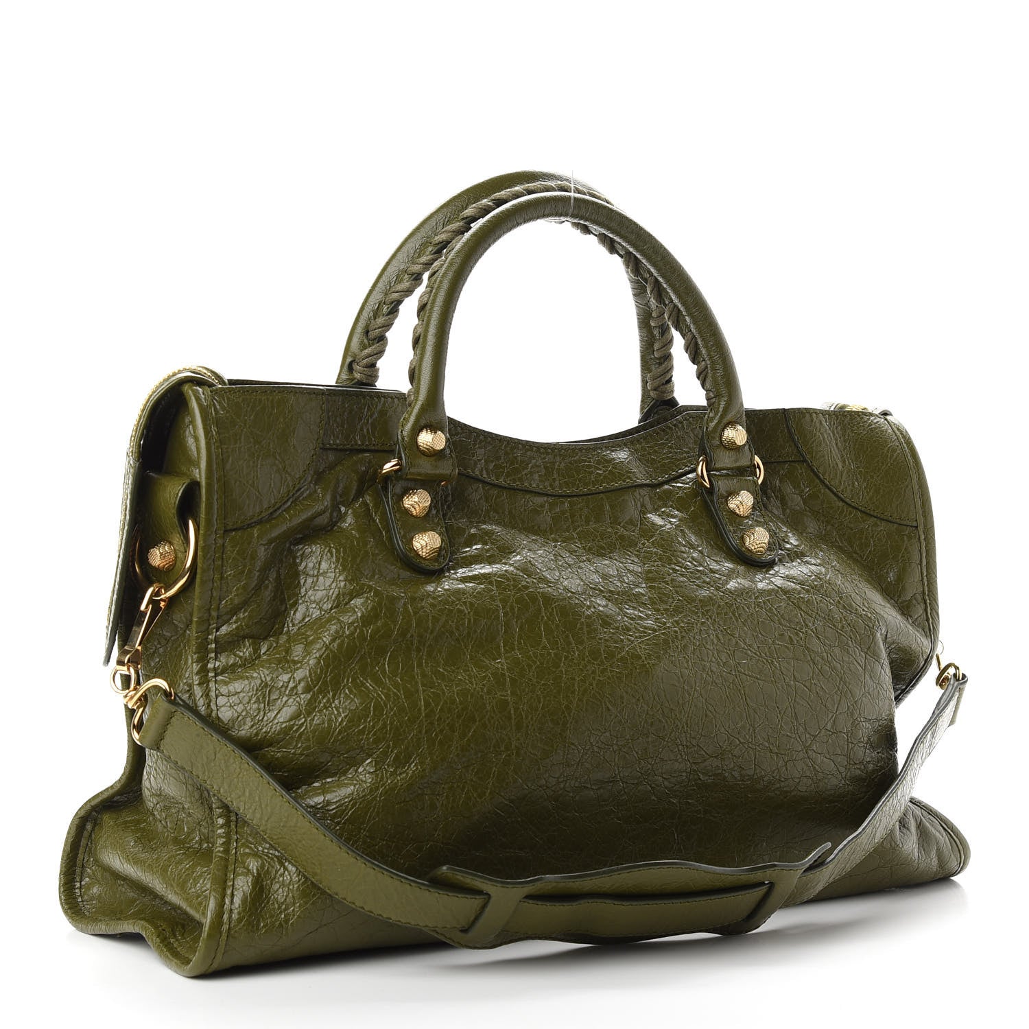 Balenciaga Agneau Giant 12 Gold Hardware City Vert Veronese 3 of 9
