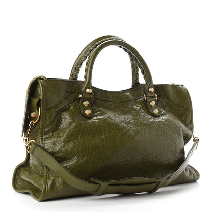 Balenciaga Agneau Giant 12 Gold Hardware City Vert Veronese 3 of 9