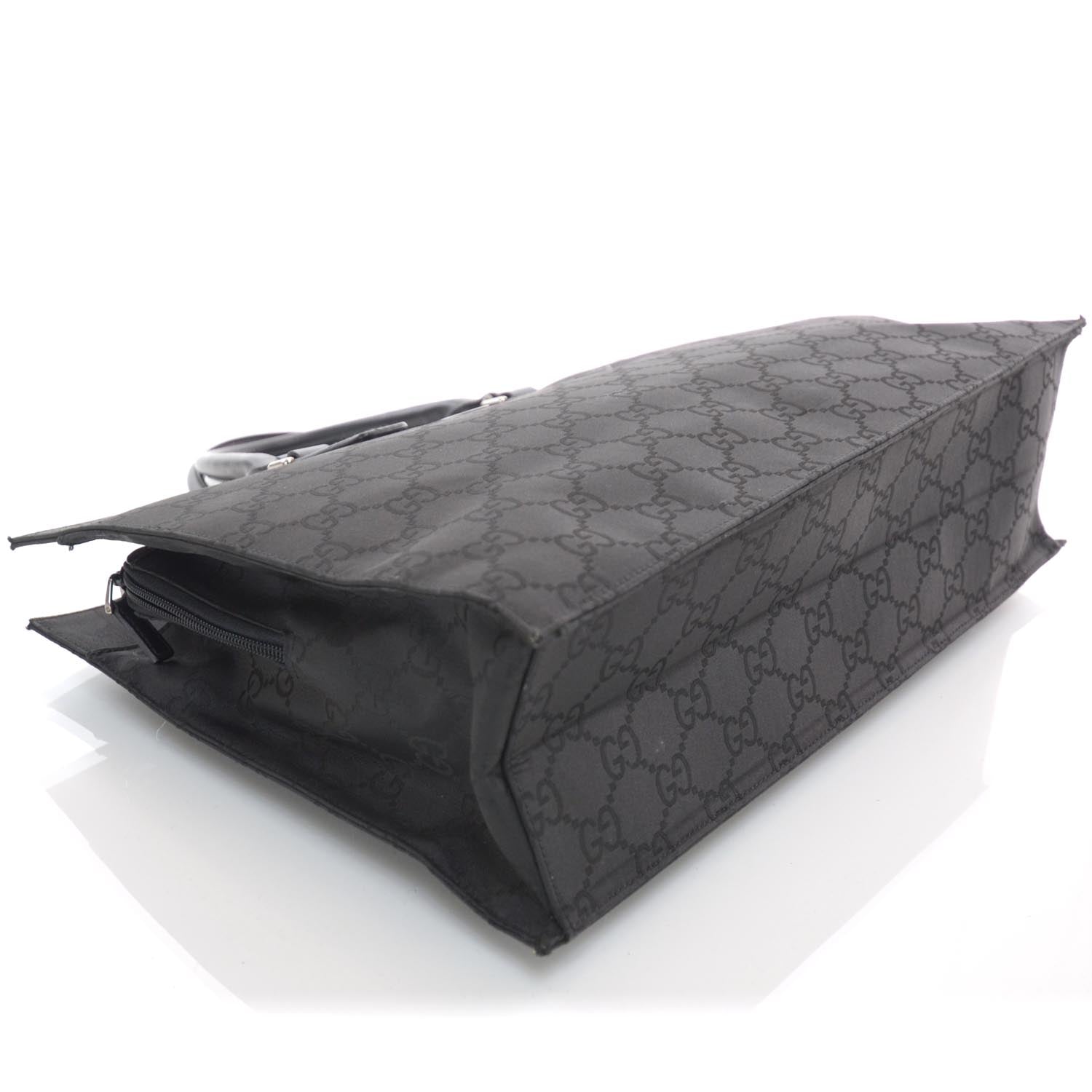 Gucci Nylon Monogram Executive Bag Black 4 of 9