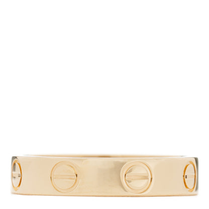 Cartier 18K Yellow Gold 3.5mm LOVE Wedding Band Ring 48 4.5 3 of 4