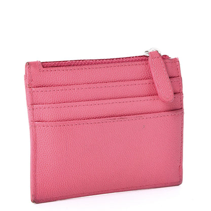 Chanel Caviar Card Holder Pink 3 of 10