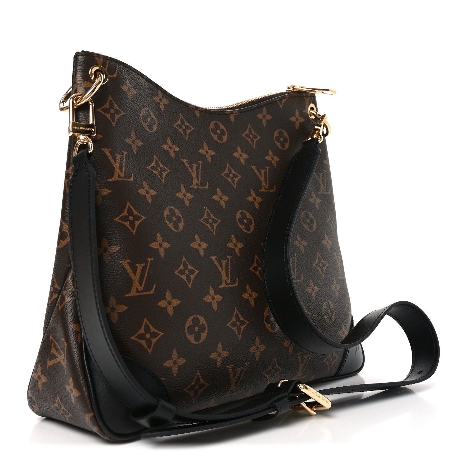 Louis Vuitton Monogram Odeon MM Black 3 of 9