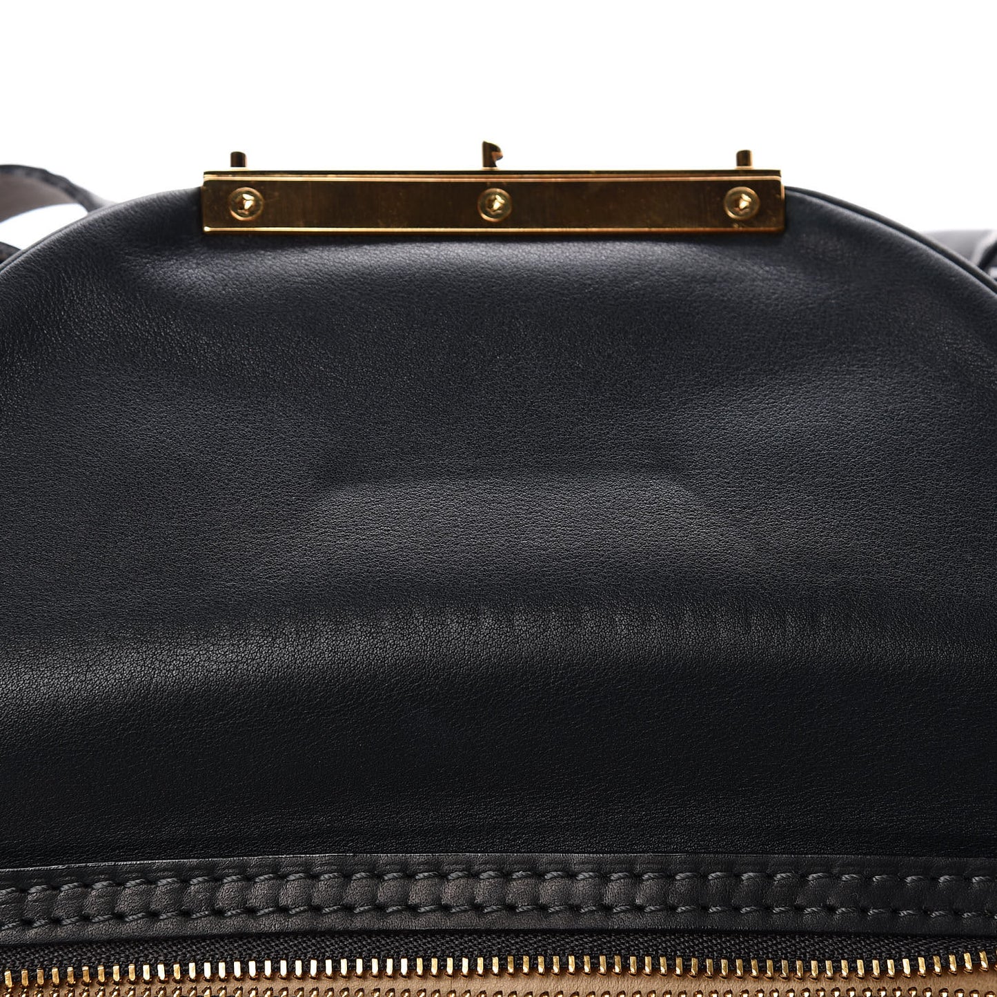 Calfskin Sac Louis Black