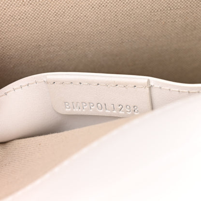 Burberry Monogram Canvas Smooth Calfskin Medium Pocket Bag White Beige 7 of 20