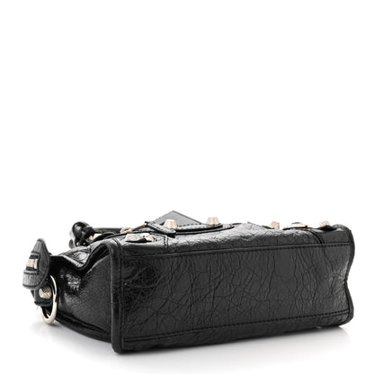 Balenciaga Agneau Giant 12 Silver Hardware Mini City Black 5 of 13