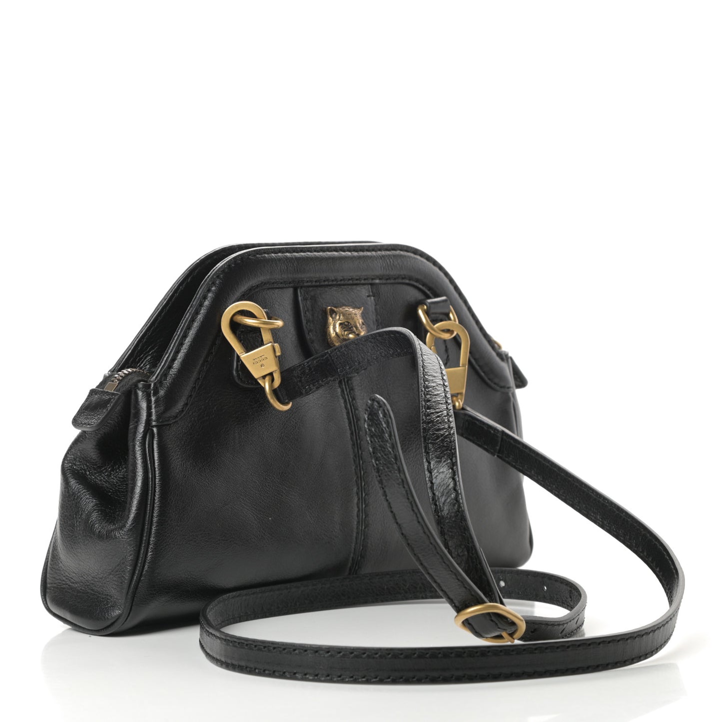 Calfskin Small Re(Belle) Crossbody Bag Black