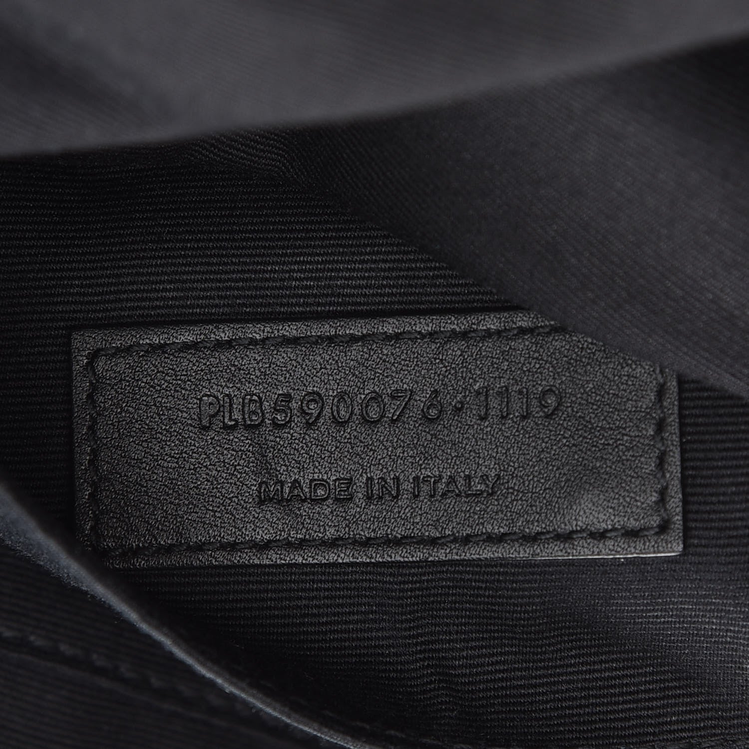 Saint Laurent Canvas Monogram Belt Bag Black 7 of 9