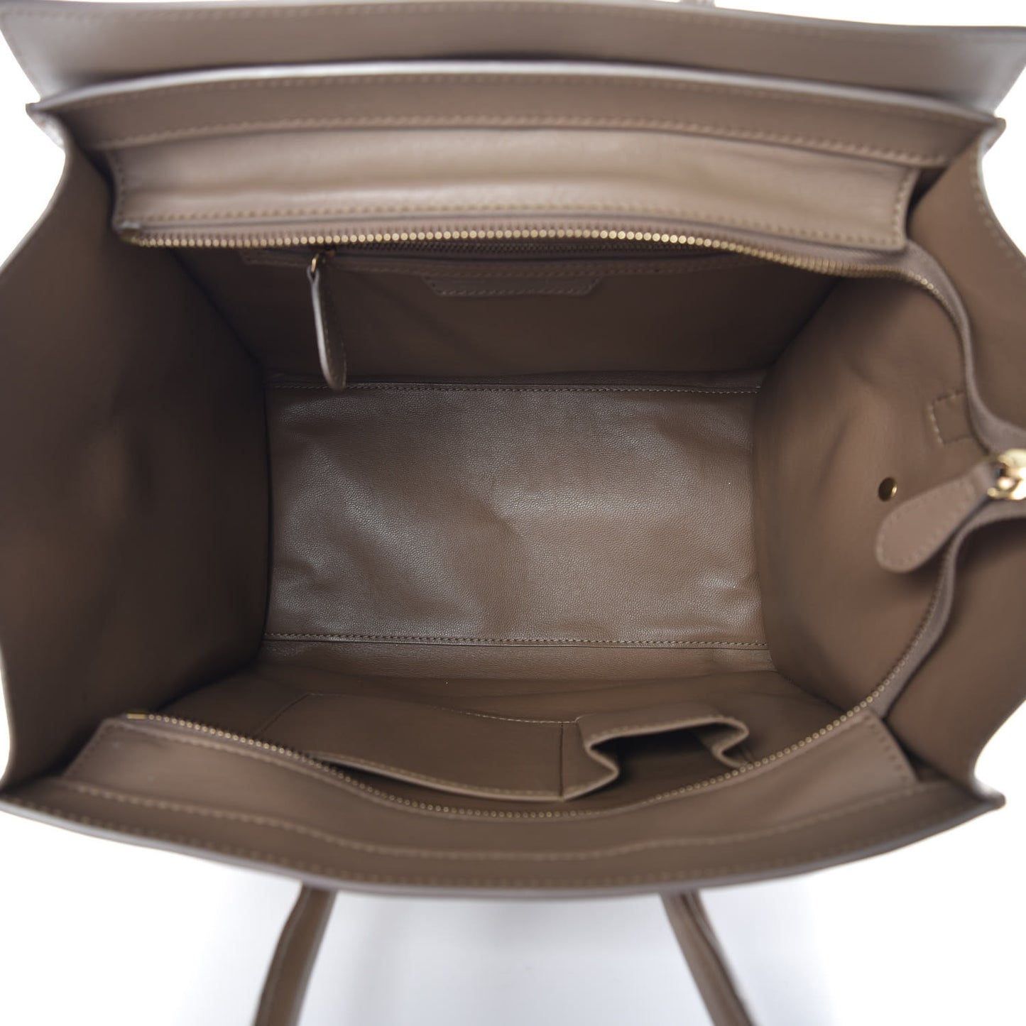 Smooth Calfskin Mini Luggage Taupe