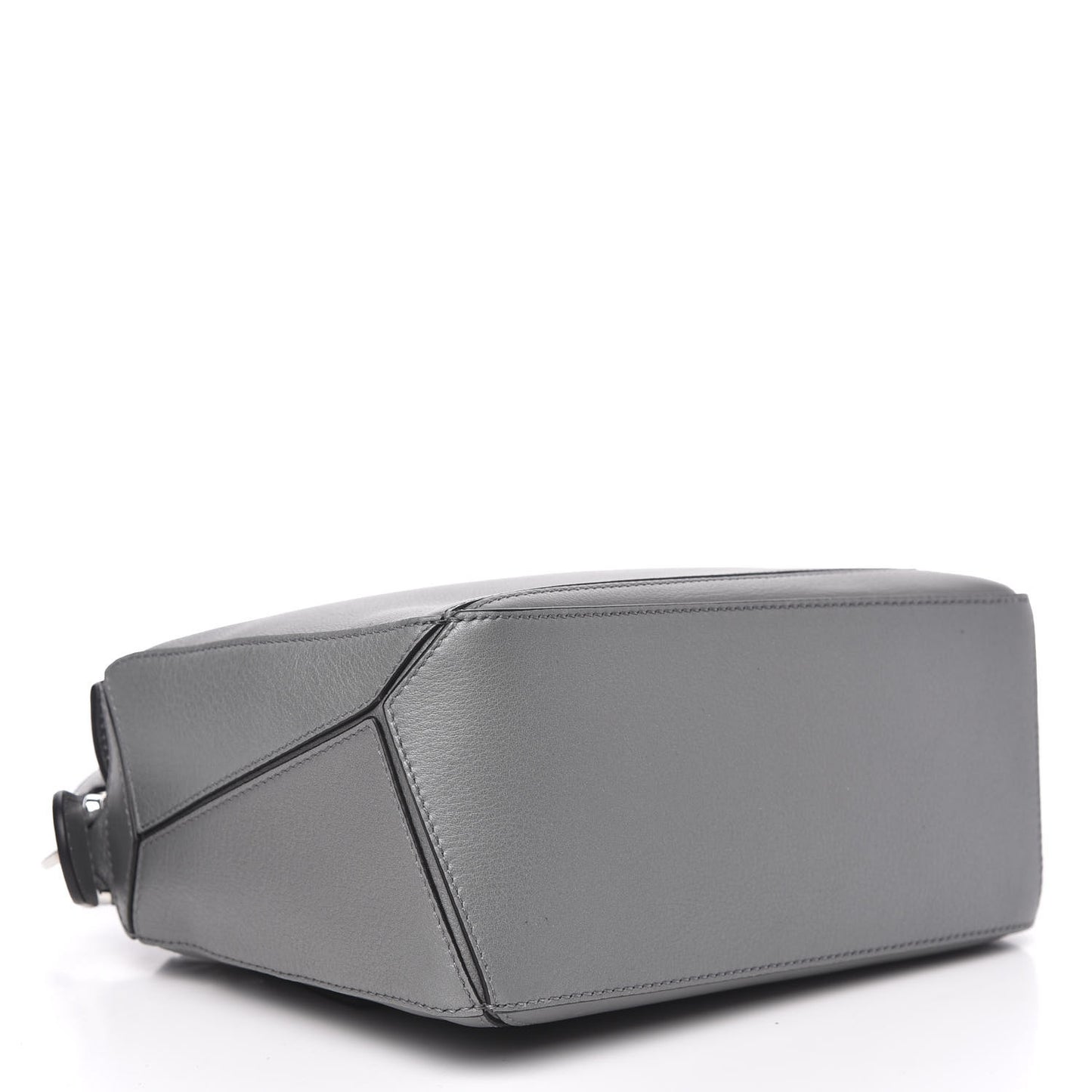 Calfskin Small Puzzle Bag Gunmetal