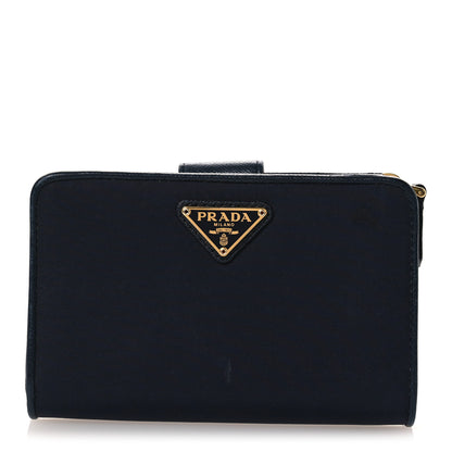Prada Nylon Saffiano Metal Wallet Royal 1 of 10