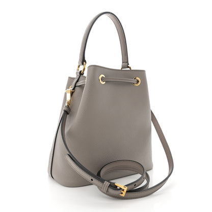 Prada Saffiano Cuir Bucket Bag Argilla 3 of 10