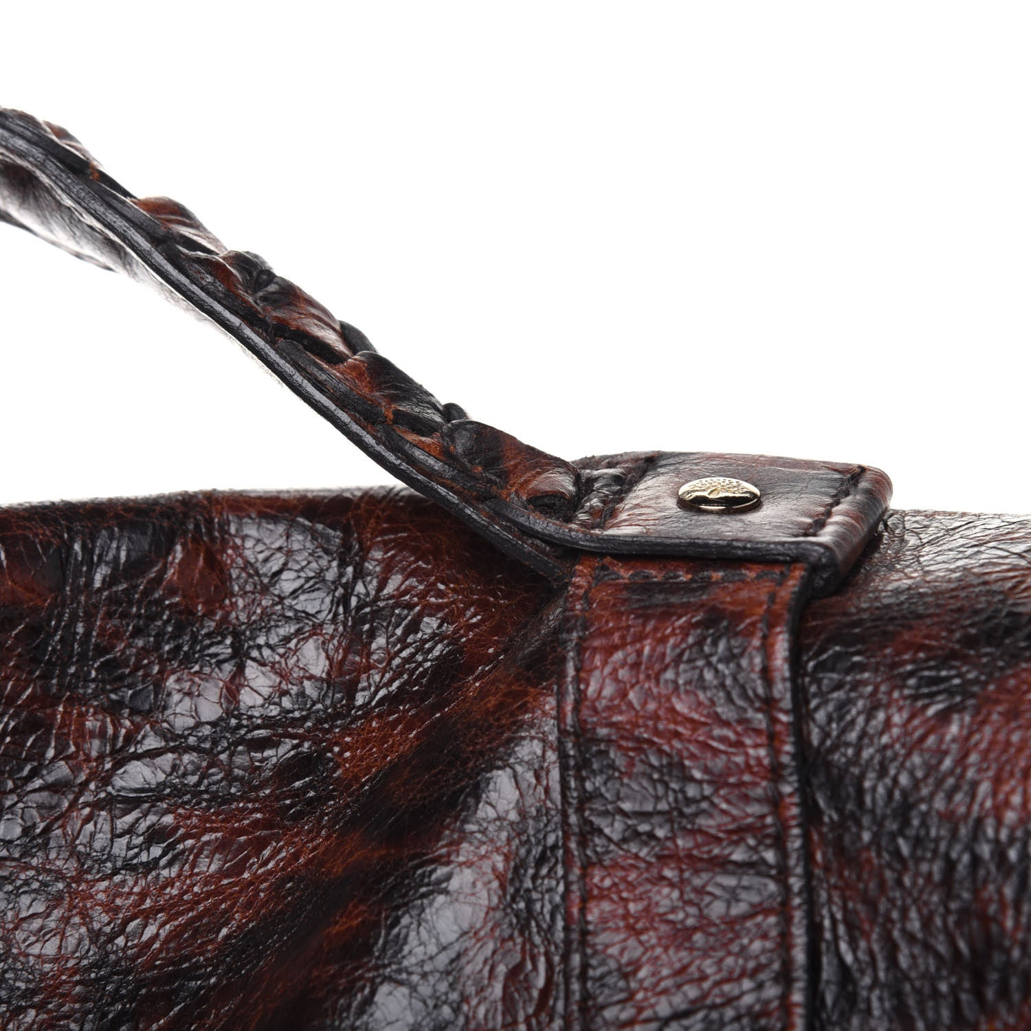 Mulberry Shiny Leopard Oversized Alexa Dark Oak 24 of 24