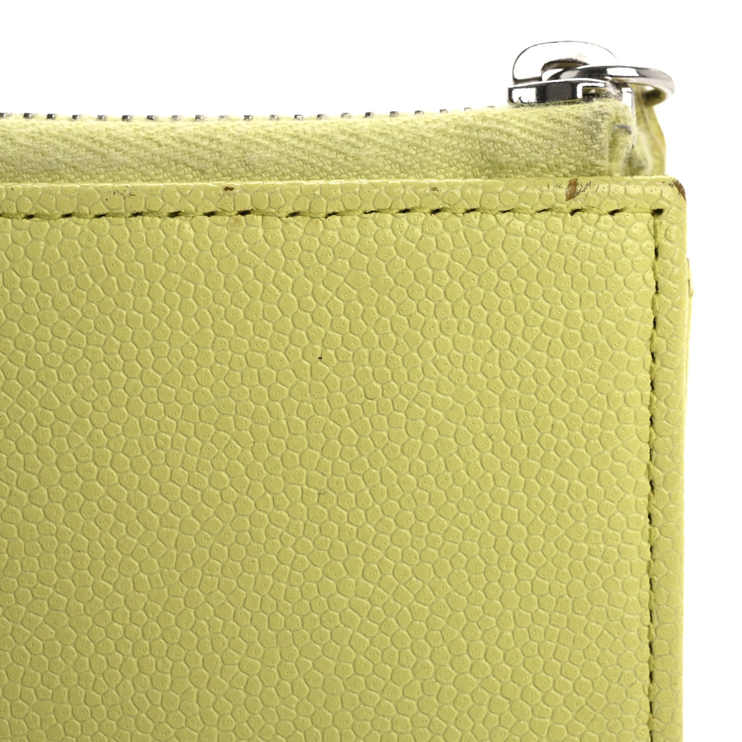 Caviar Key Holder Case Light Pink Light Green