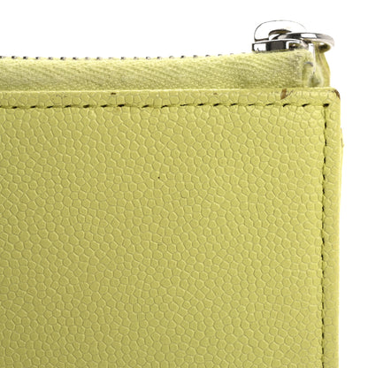 Chanel Caviar Key Holder Case Light Pink Light Green 10 of 13