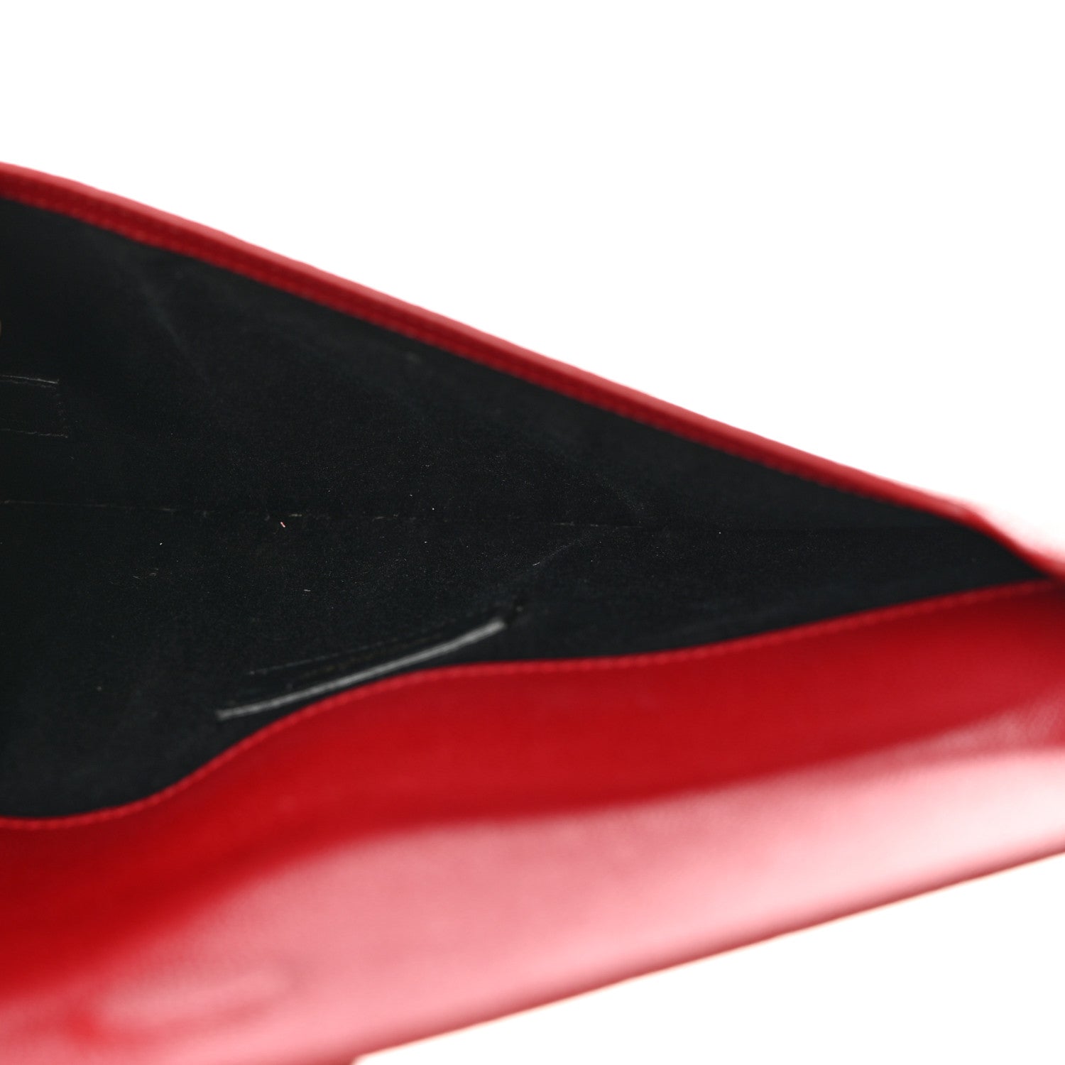 Saint Laurent Grain De Poudre Uptown Pouch Opyum Red 5 of 7