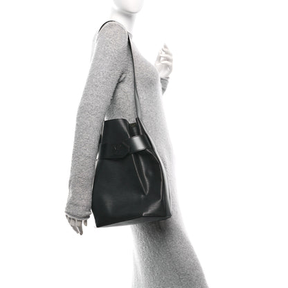 Louis Vuitton Epi Sac D'epaule Black 2 of 9