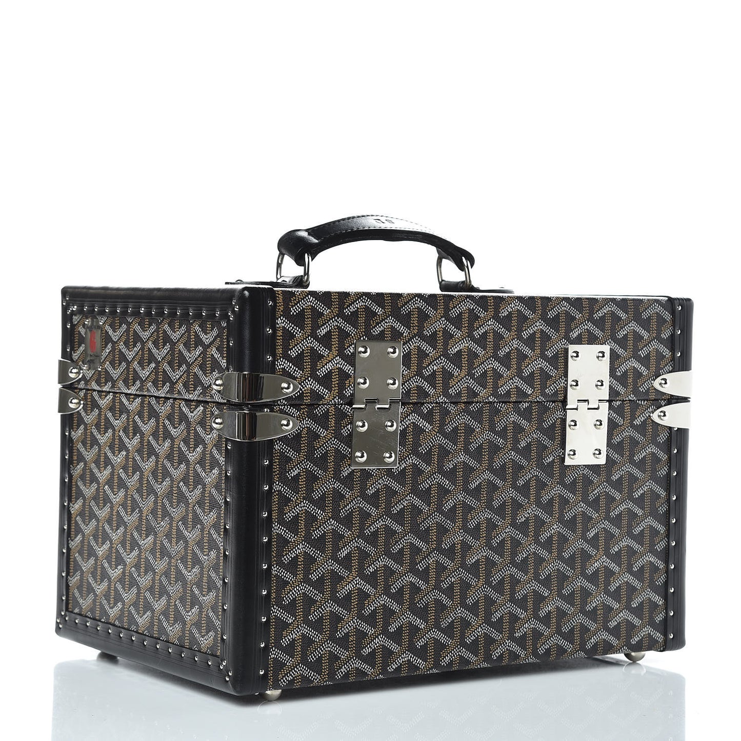 Goyardine Sardaigne Train Case Black