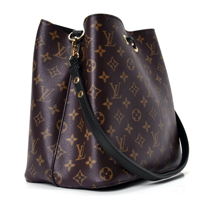 Louis Vuitton Monogram Neonoe MM Black 2 of 4