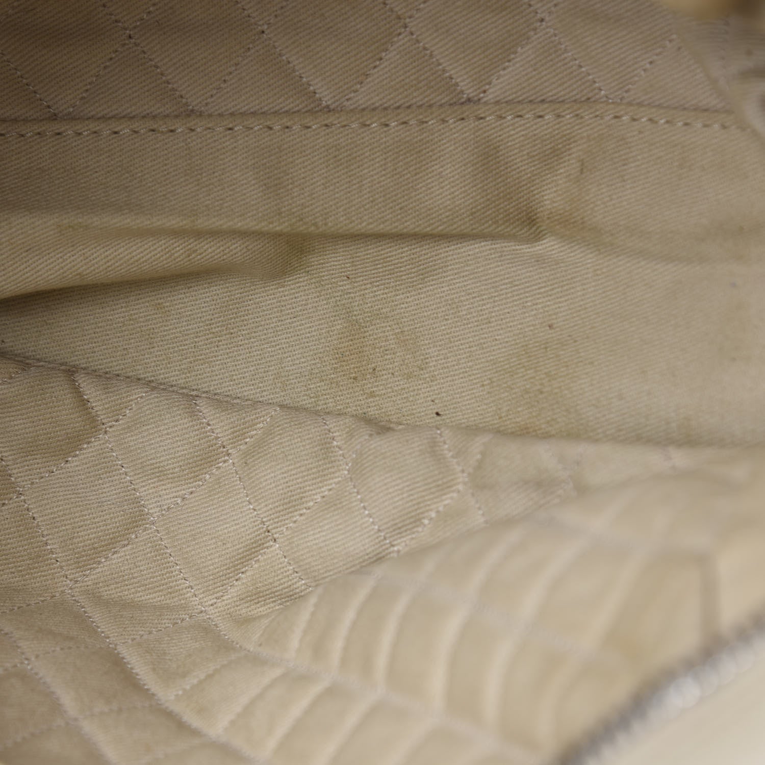 Chanel Calfskin Small CC Bowler White 8 of 11