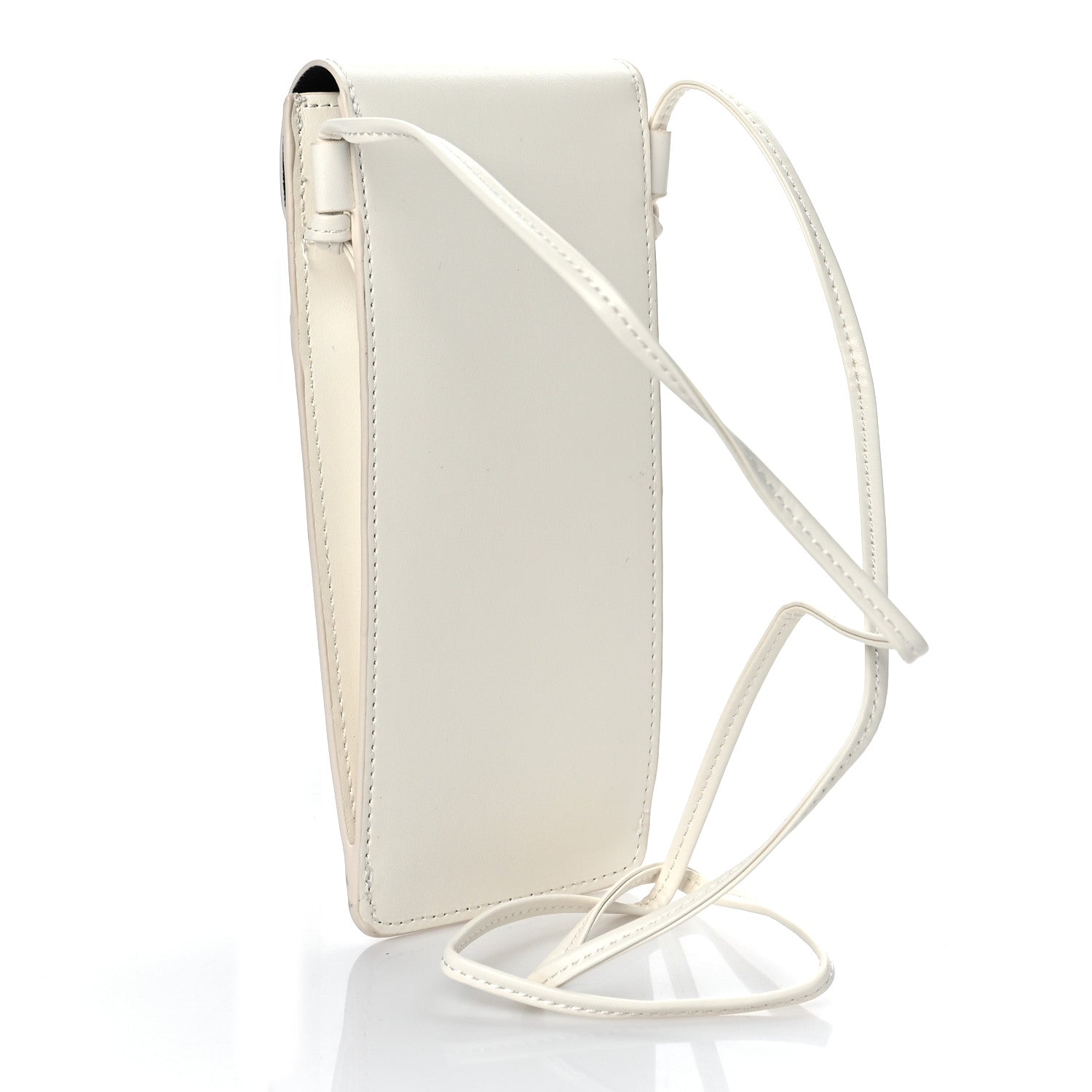 Celine Smooth Calfskin Sunglasses Pouch White 3 of 8