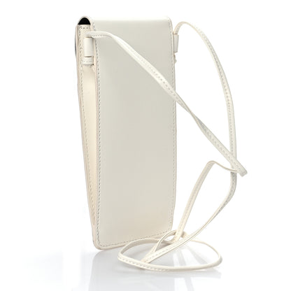Celine Smooth Calfskin Sunglasses Pouch White 3 of 8