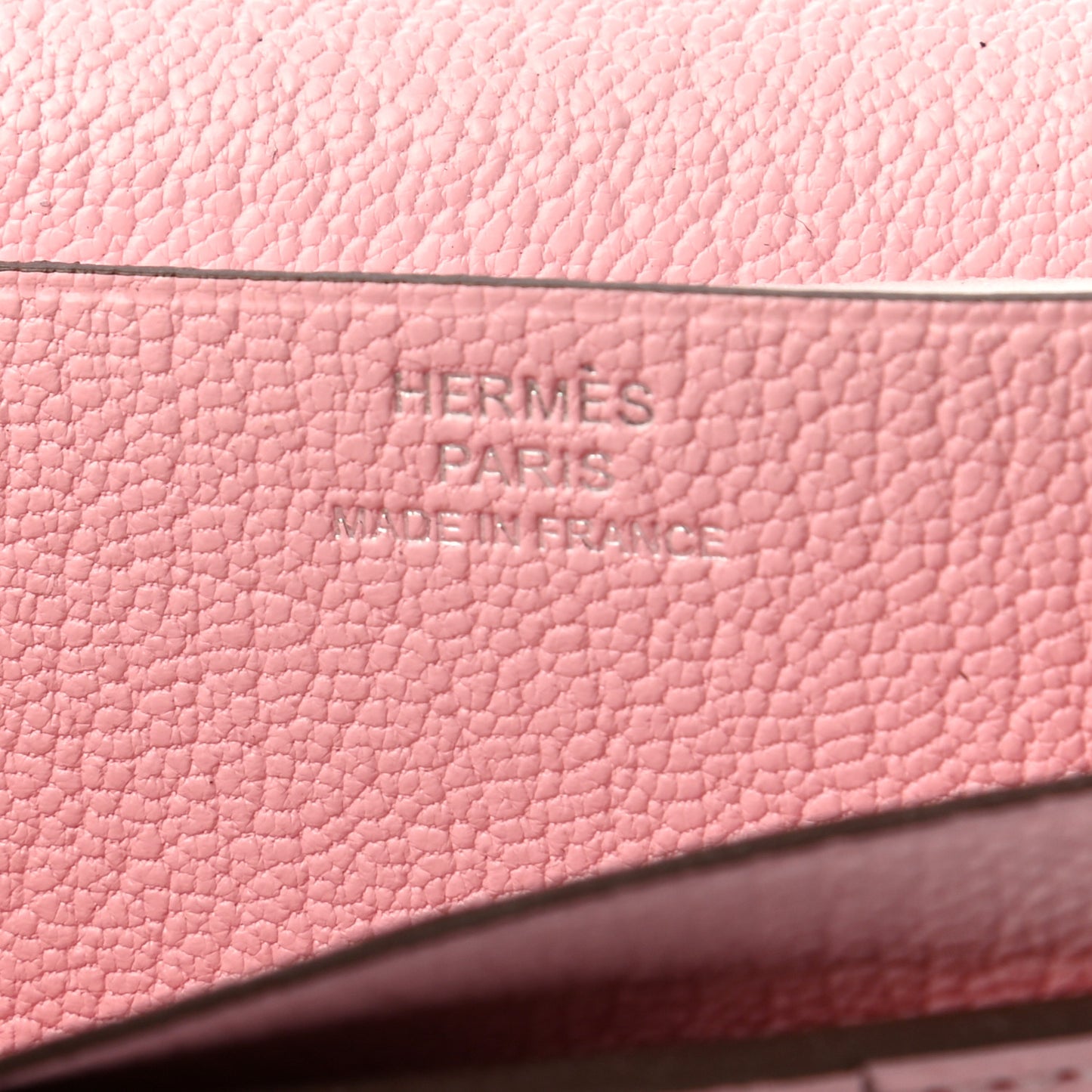 Chevre Mysore Bearn Gusset Wallet Rose Sakura