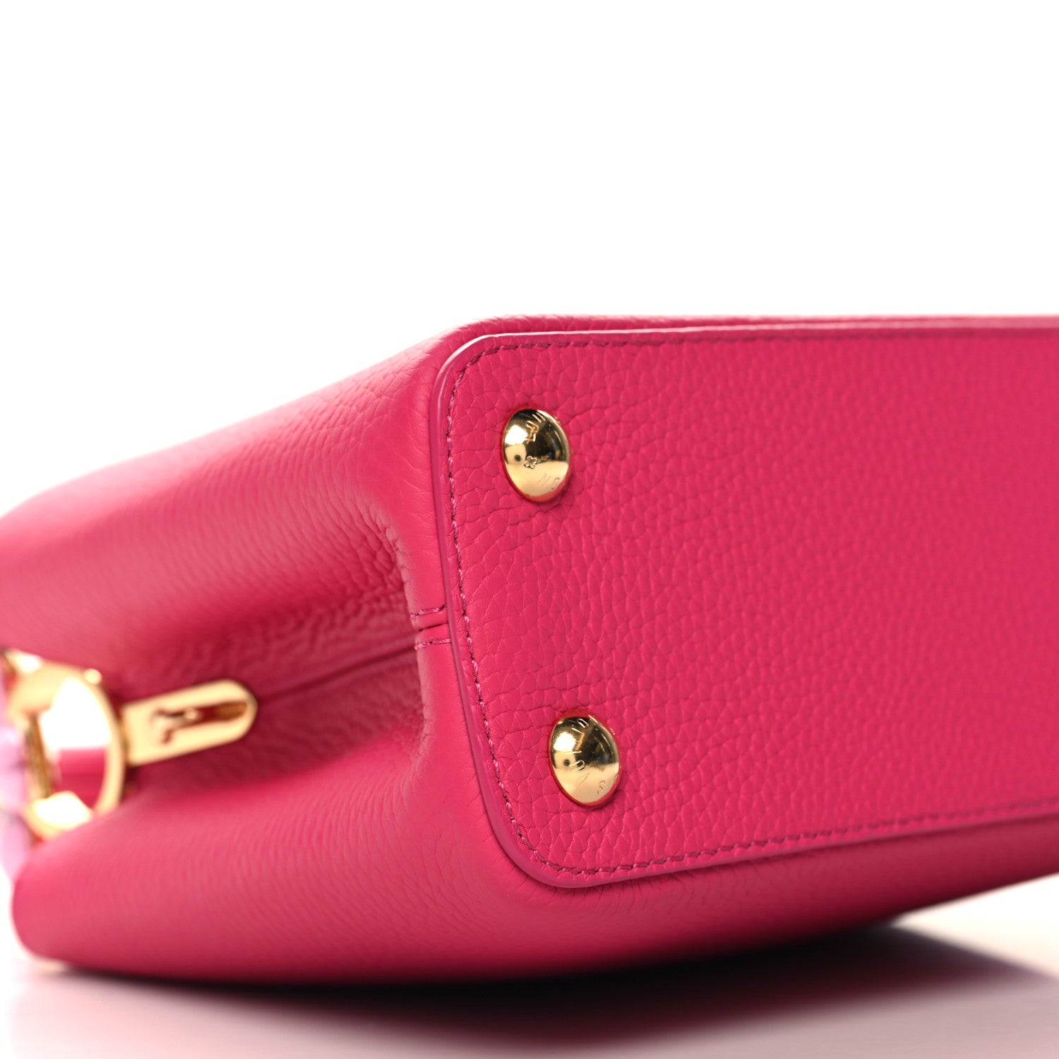 Louis Vuitton LV X TM Lambskin Embroidered Mini Cherry Blossom Capucines Pink Capucines Pink 8 of 10