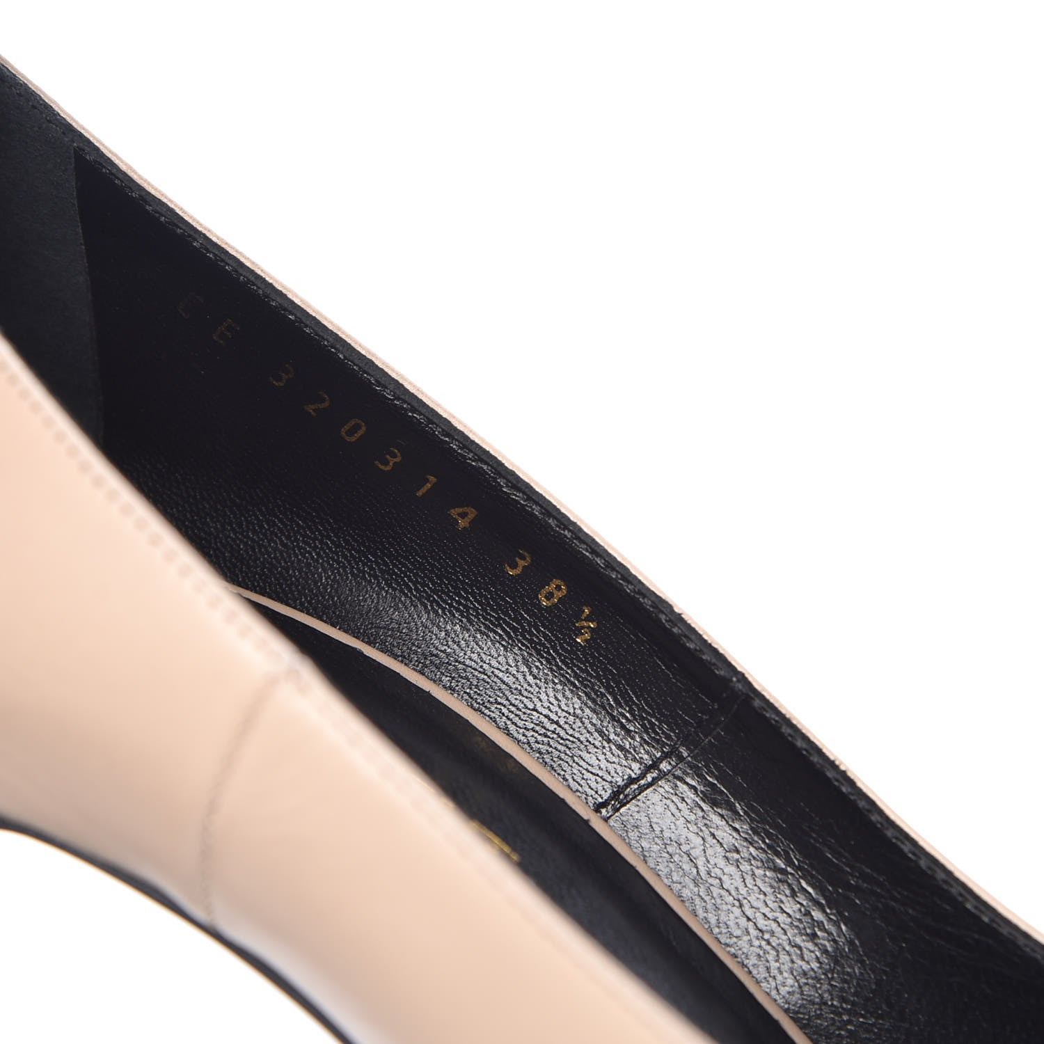 Saint Laurent Cap Toe Janis 105 Platform Pumps Powder 38.5 10 of 18