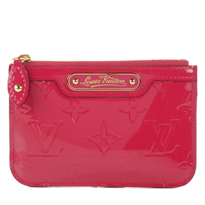 Louis Vuitton Vernis Key Pouch Rose Indien 1 of 7