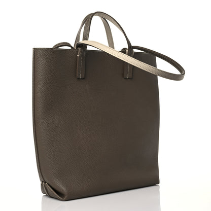 Moynat Taurillon Blush Calfskin Quattro Reversible Tote TPM Taupe 4 of 13