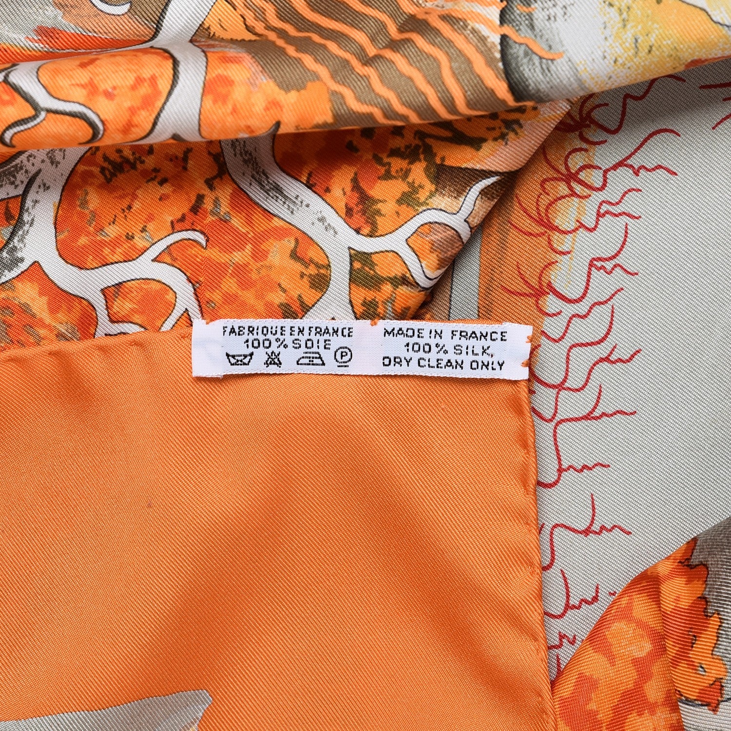 Hermes Silk Nuba Mountain Scarf 90 7 of 7