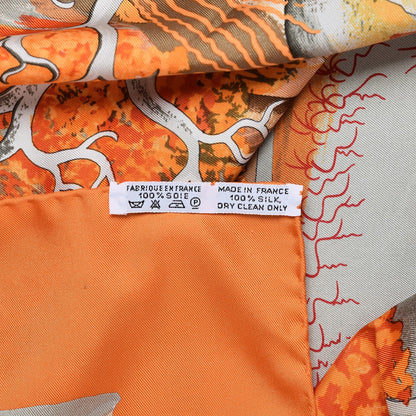 Hermes Silk Nuba Mountain Scarf 90 7 of 7
