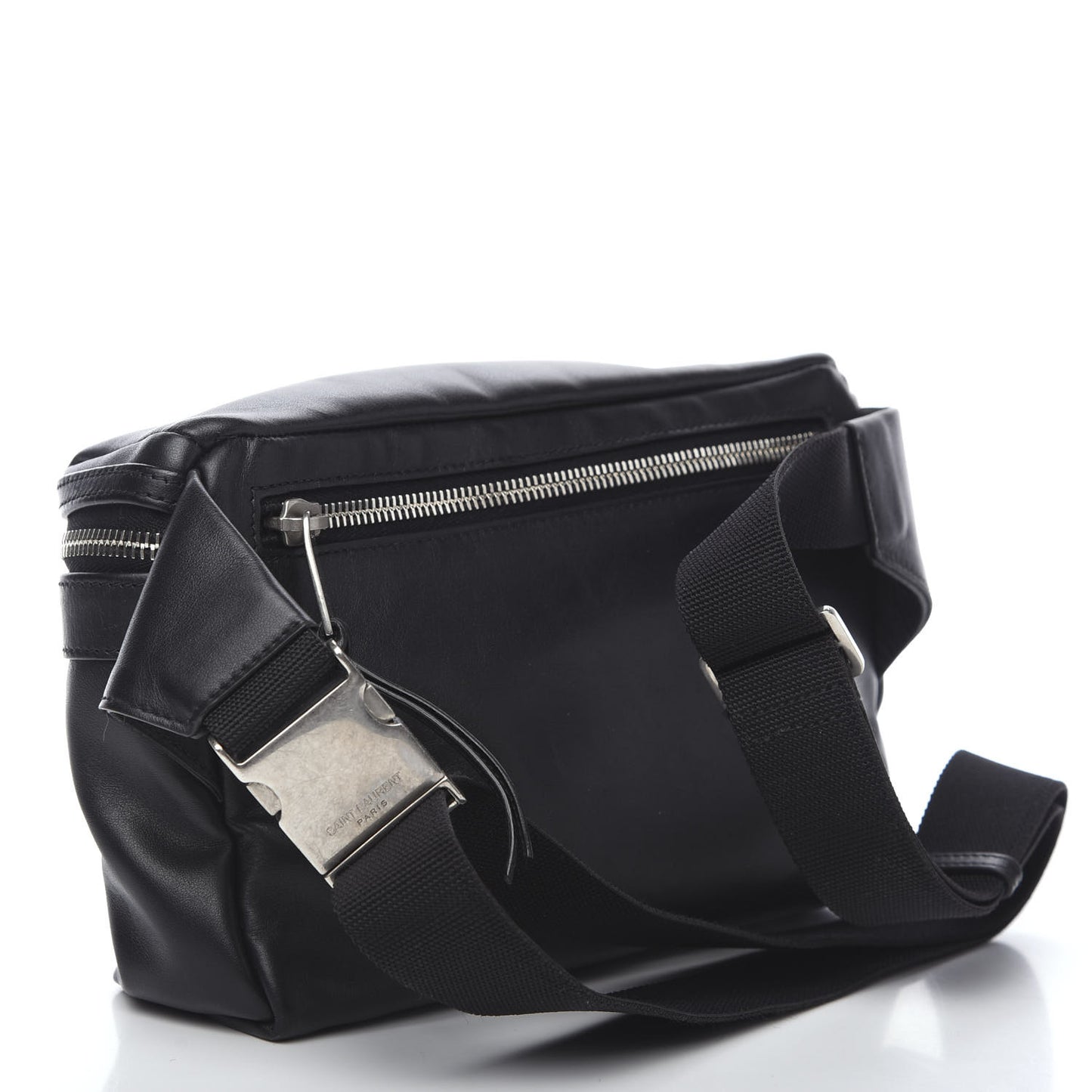 Calfskin City Belt Bag Black