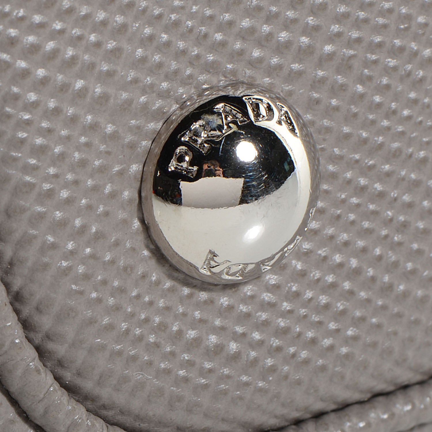 Prada Saffiano Cuir Double Handle Tote Argilla 11 of 14
