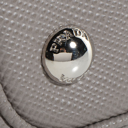 Prada Saffiano Cuir Double Handle Tote Argilla 11 of 14
