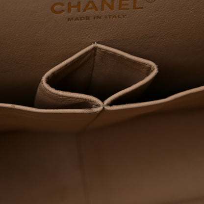 Chanel Caviar Quilted Jumbo Double Flap Beige Clair 17 of 17