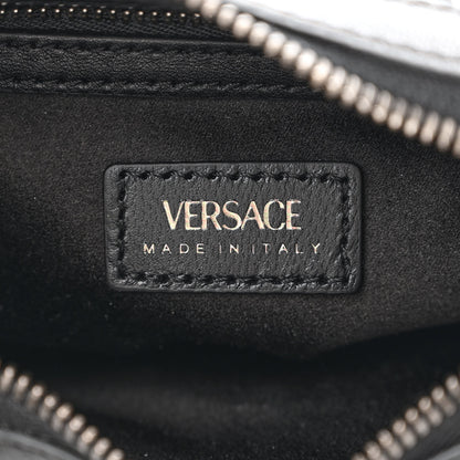 Versace Crystal Repeat Mini Hobo Black 6 of 10