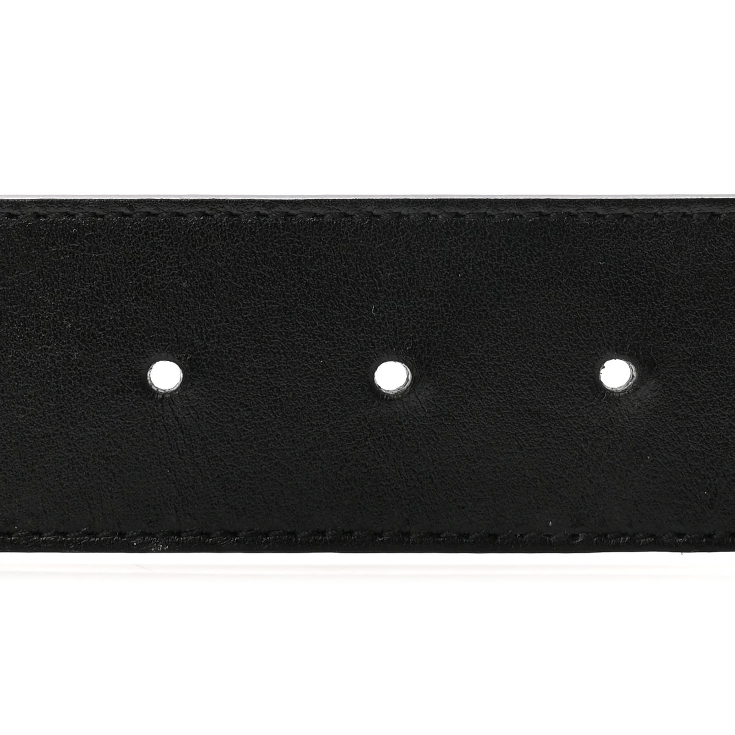 Textured Calfskin Double G 40mm Belt 75 30 Black